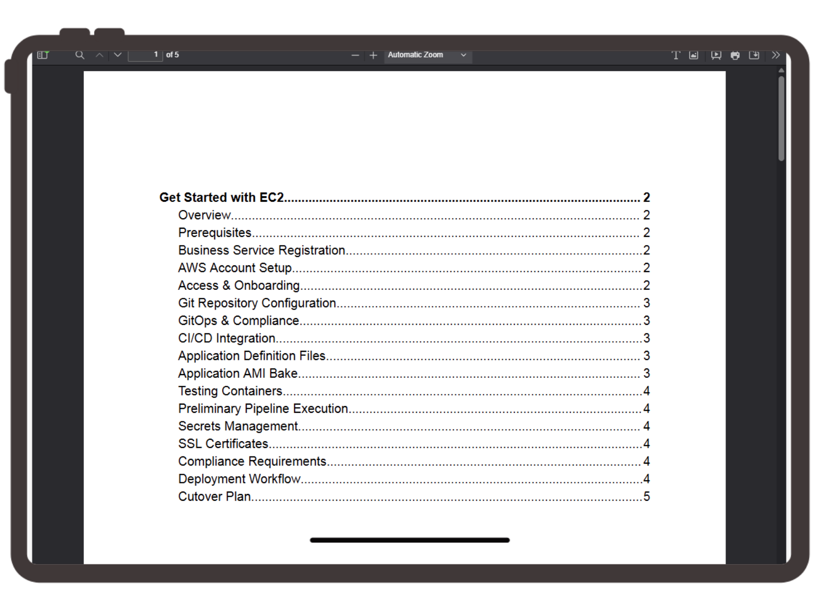 EC2 User Guide Screenshot
